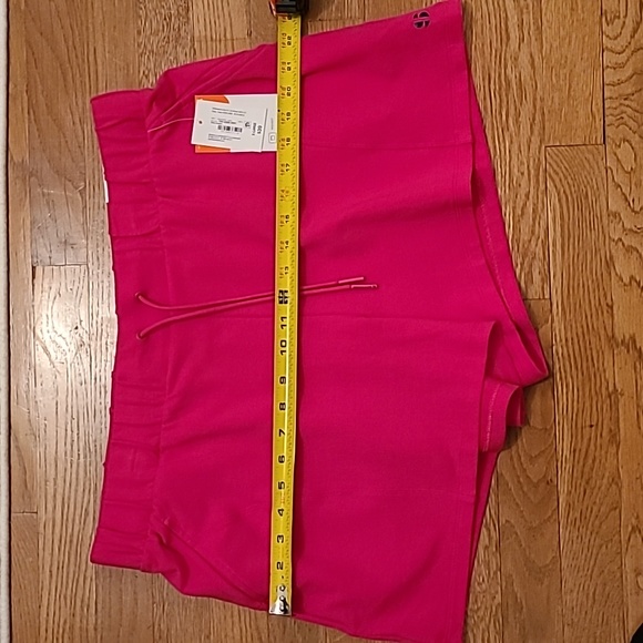 SPORTS ILLUSTRATED WOMEN'S PINK SHORTS ELASTIC WAISTBAND SIZE XL - Picture 9 of 11